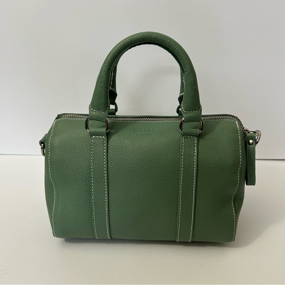Roots Handbags - Roots Canada - Mini Banff Bag Tribe in green. Missing strap.